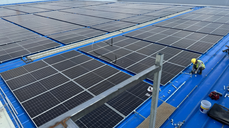 Solar panel bracket Solar panel bracket