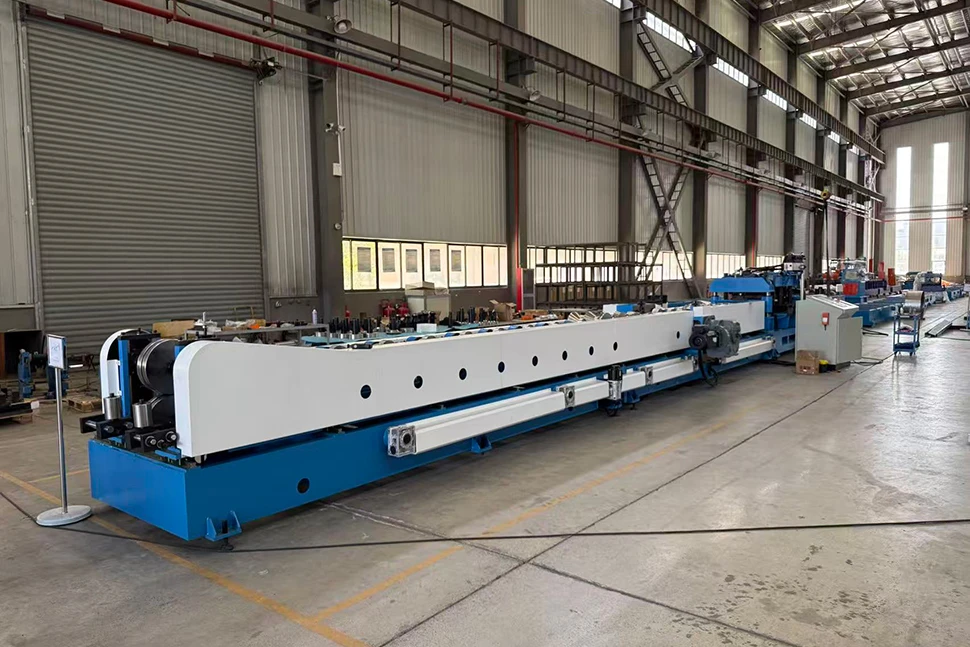 Possesses a patent for C/Z purlin roll forming machine