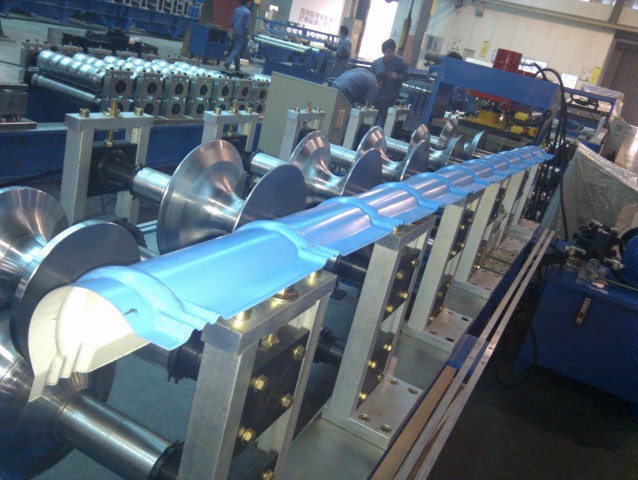 ridge cap roll forming machine ridge cap roll forming machine